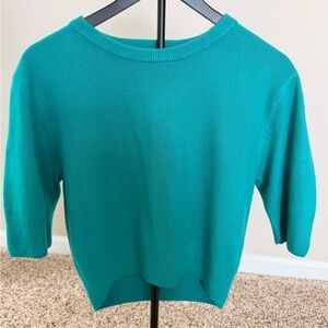 Vintage Express Teal Sweater Size M